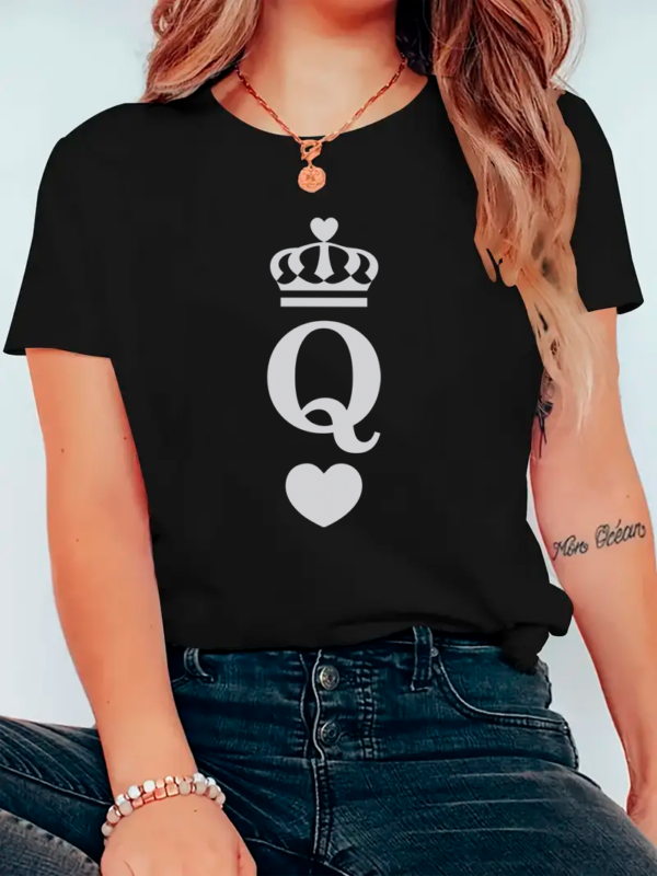 Playera king queen para parejas - Image 10