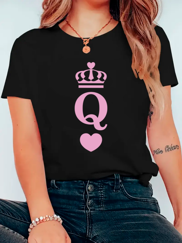 Playera king queen para parejas - Image 8